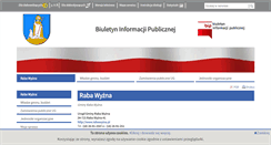 Desktop Screenshot of bip.rabawyzna.pl